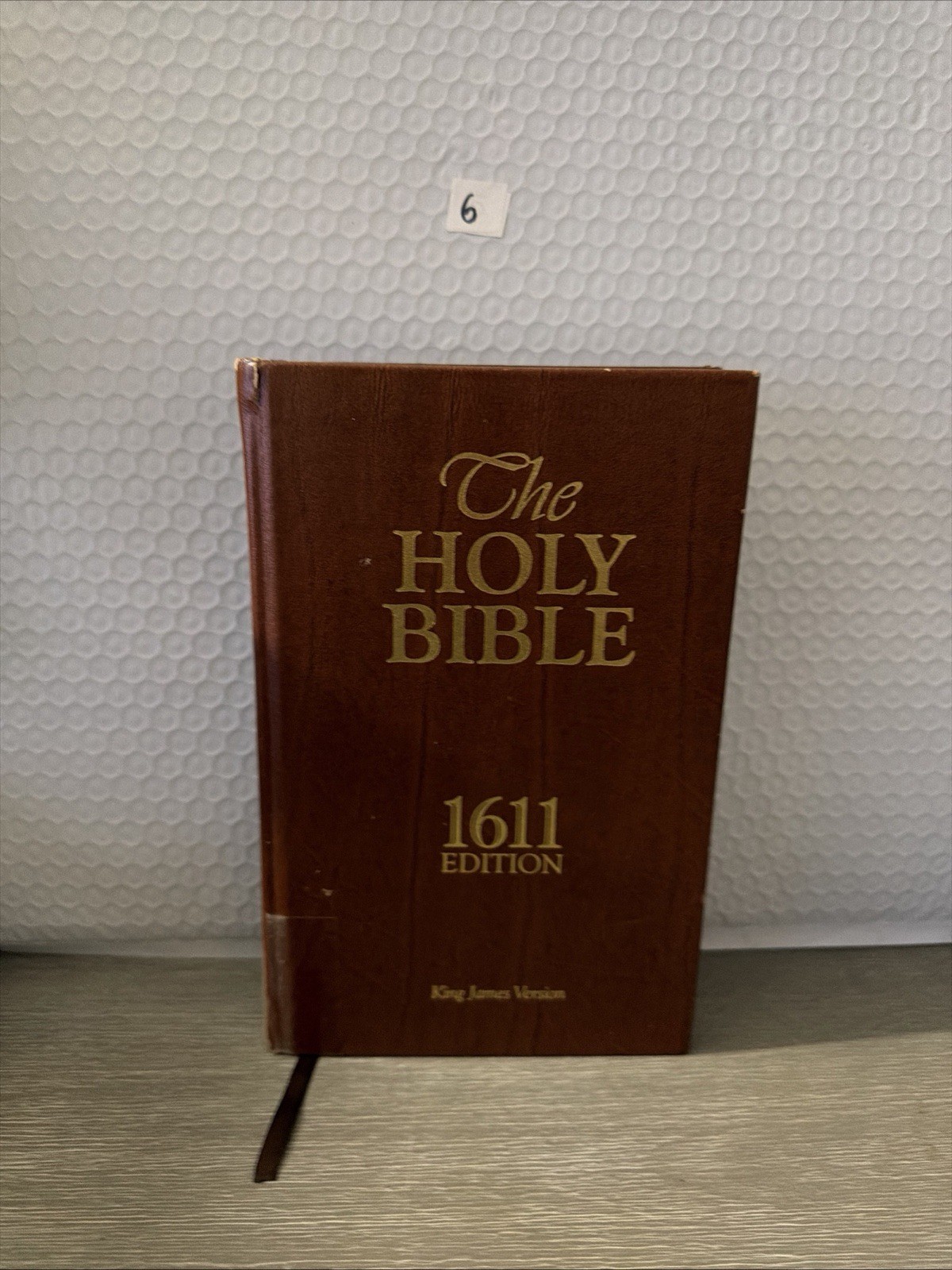The Holy Bible: King James Version 1611 Edition HC Hendrickson 2008 LIKE NEW