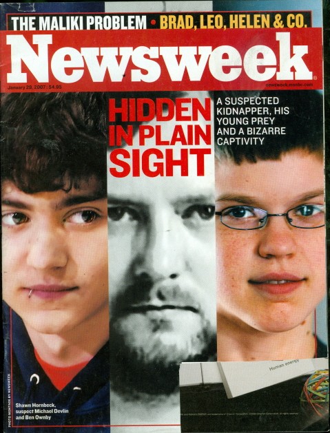 2007 Newsweek Magazine: Michael Devlin – Shawn Hornbeck & Ben Ownby – Hidden