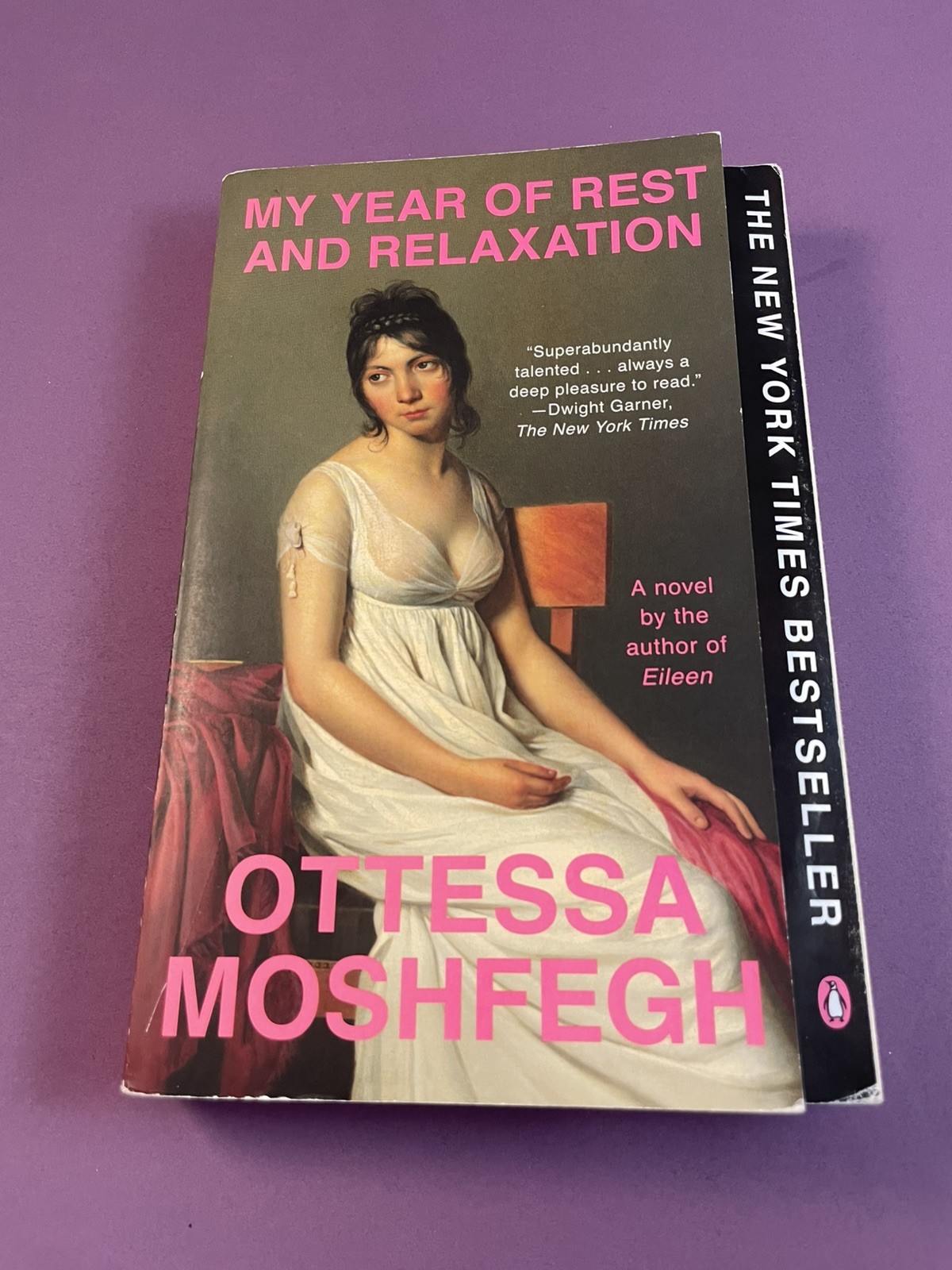 My Year of Rest and Relaxation by Ottessa Moshfegh 2019 Penguin Paperback TPB
