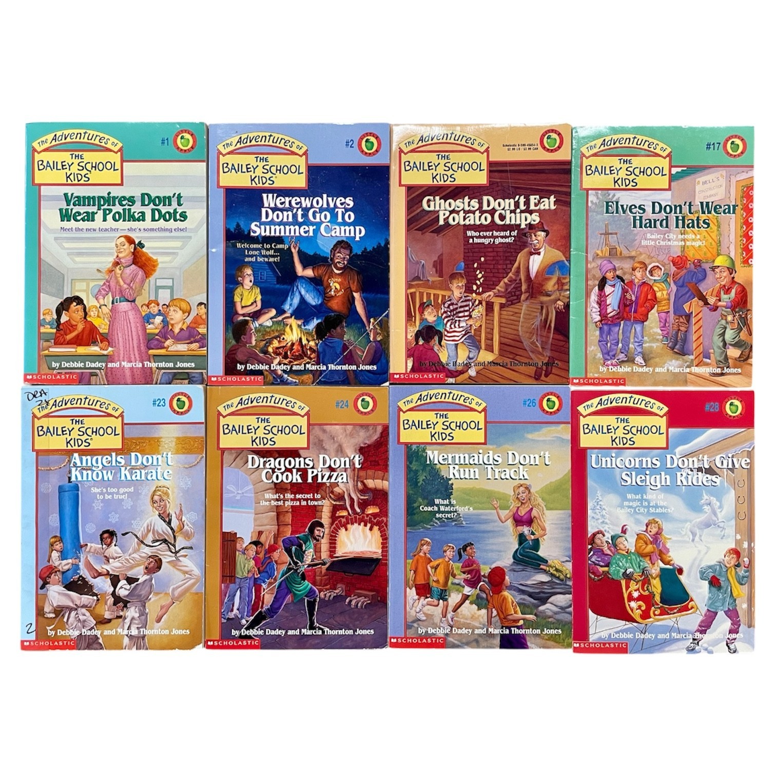 The Adventures of the Bailey School Kids 8 Book Starter Set Popular Titles Lot