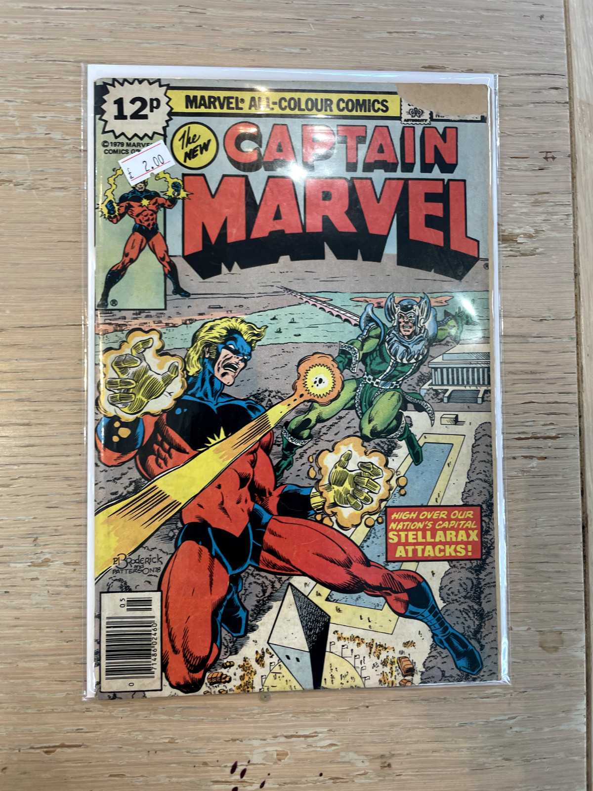 Captain Marvel #62 – Marvel Comics – 1979 – Damaged cover