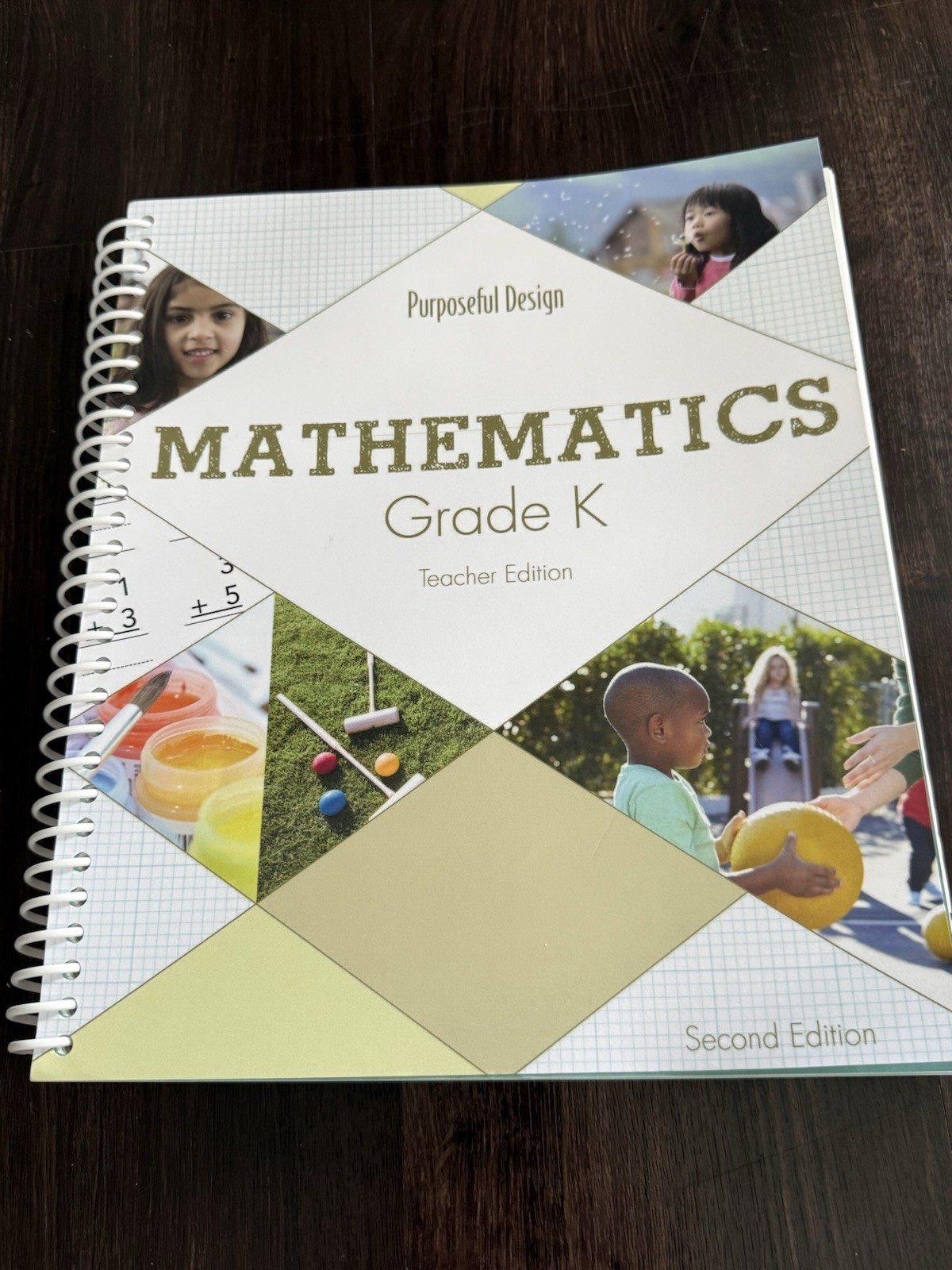 Purposeful Design Mathematics Grade K Teacher Edition Kindergarten ACSI NEW