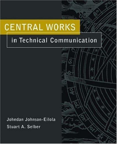 Central Works in Technical Communication by