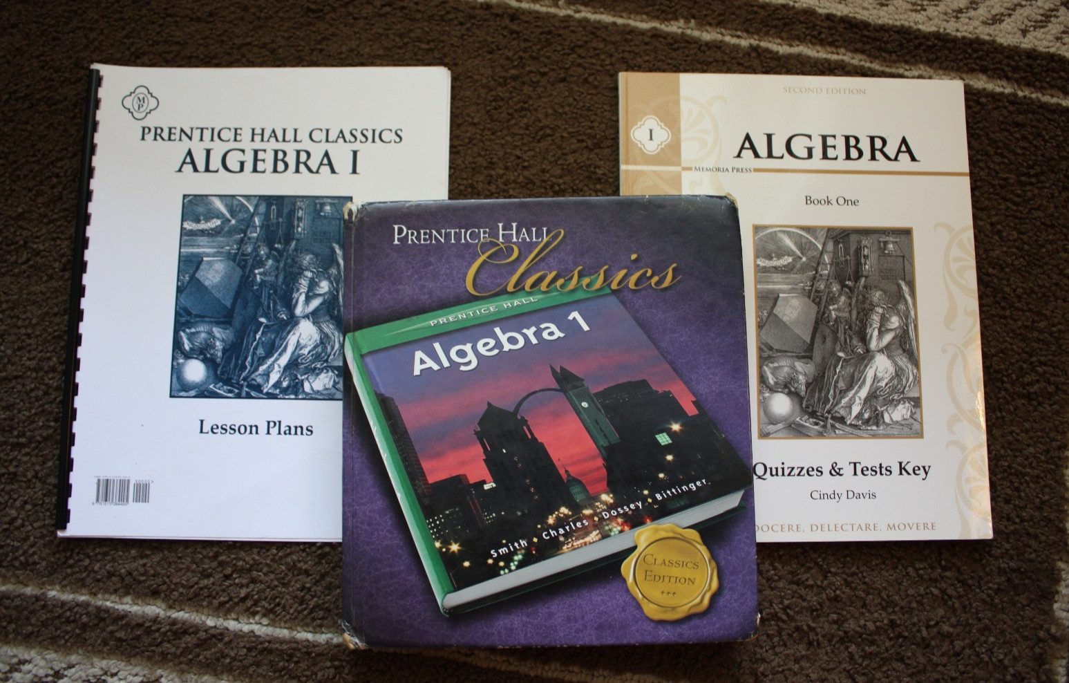 Prentice Hall Classics Algebra 1 Text (2006) Memoria Press Test Key Lesson Plans