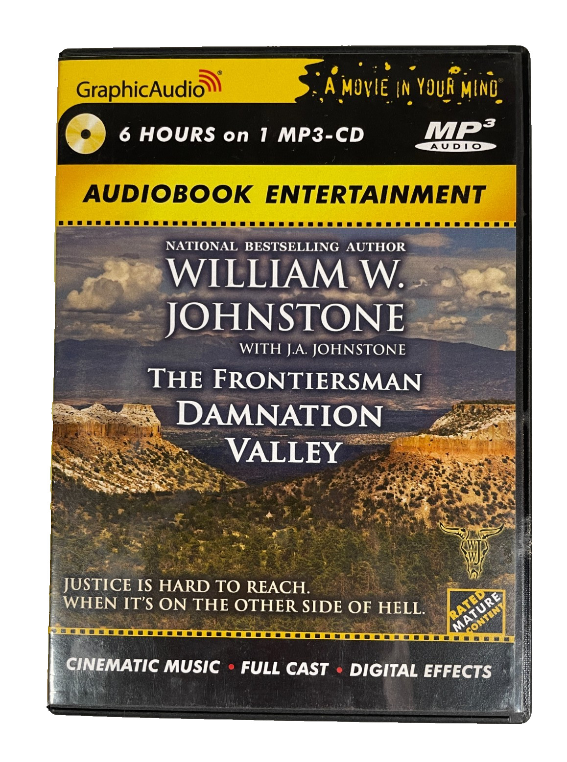 Graphic Audio Book FRONTIERSMAN 4: Damnation Valley MP3-CD Western