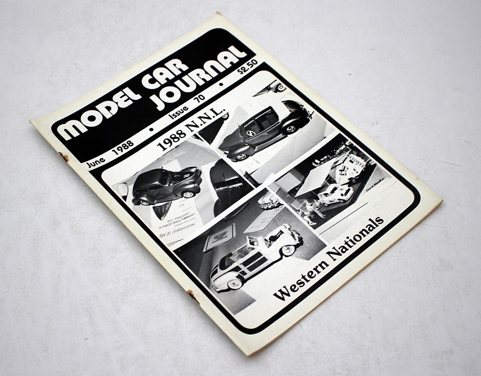 MODEL CAR JOURNAL #70 June 1988, Western Nationals, New Model Kits, Slot Cars +
