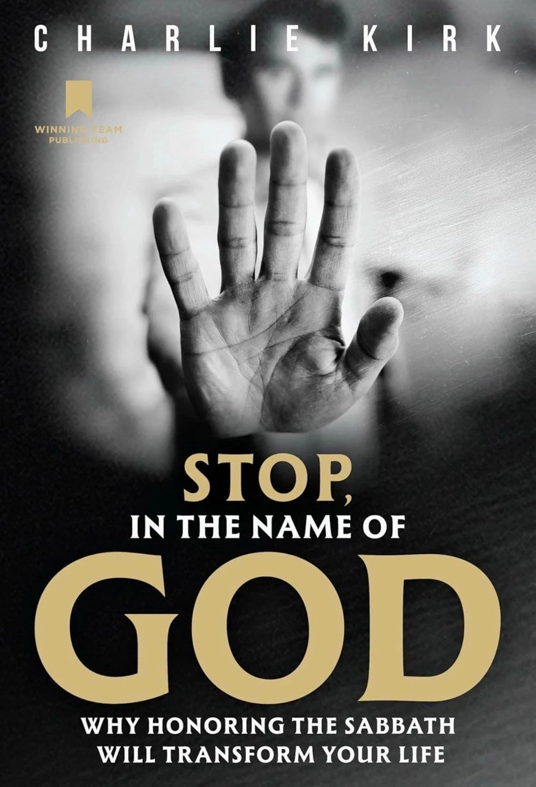 Charlie Kirk Book Stop in the Name of God Hardcover 2025 NEW Donald Trump