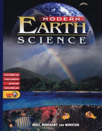 MODERN EARTH SCIENCE: STUDENT EDITION 2002 By Rinehart And Winston Holt *VG+*
