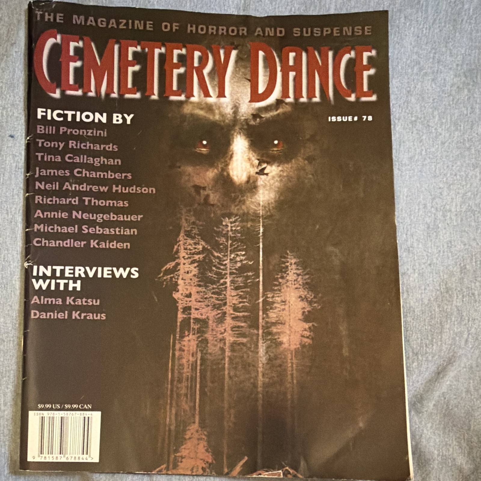 Cemetery Dance Magazine Issue 78 2024 Horror & Suspense English Bill Pronzini