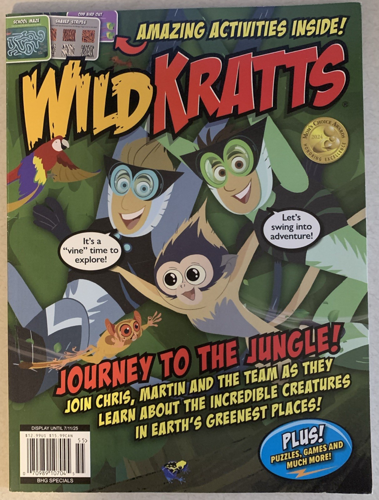 Wild Kratts Magazine Amazing Activity Book Eyes On The Prize 2025