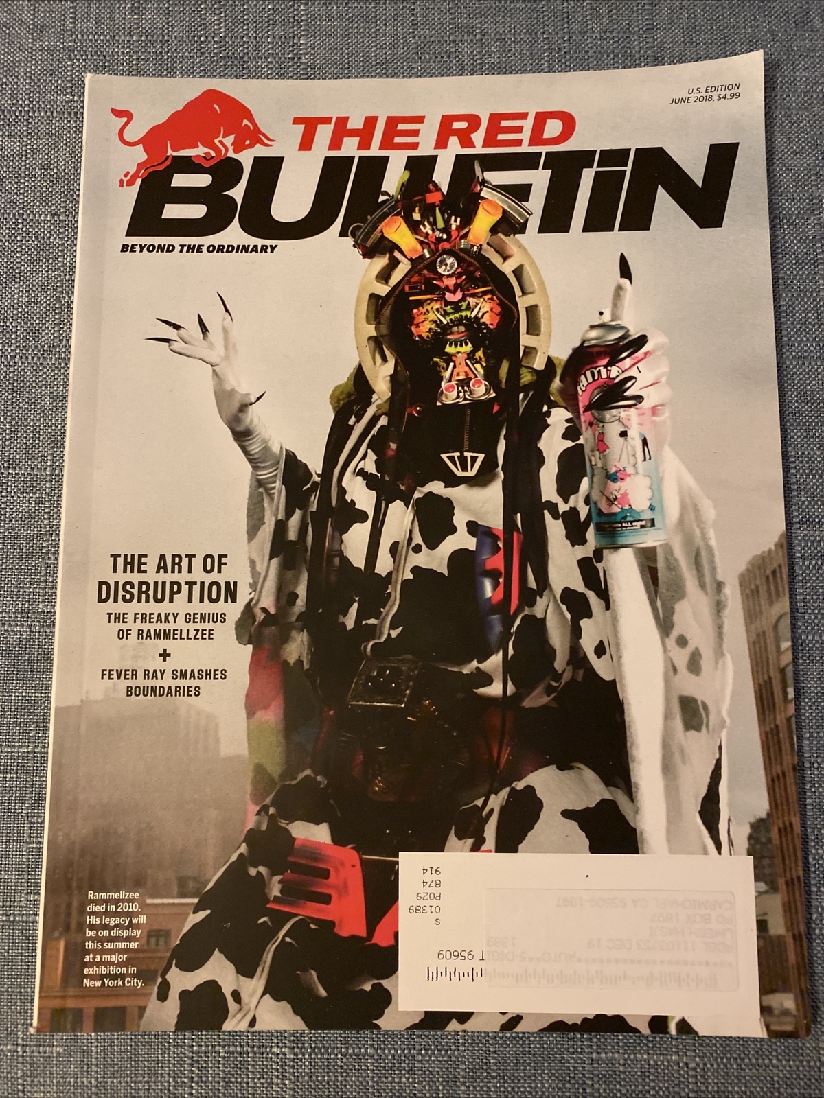 The Red Bulletin Magazine The Art Of Disruption June 2018 98 PAGES FREE SHIPPING