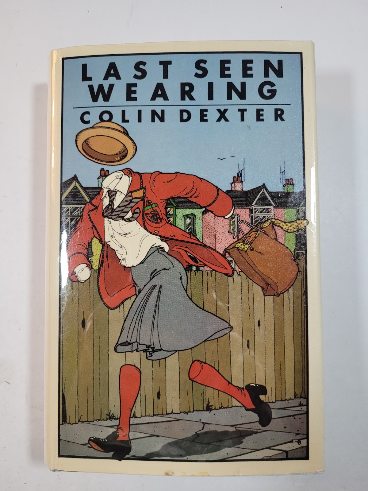 LAST SEEN WEARING – COLIN DEXTER – 1976 – HC/DJ IN MYLAR – 1ST US EDITION – VG