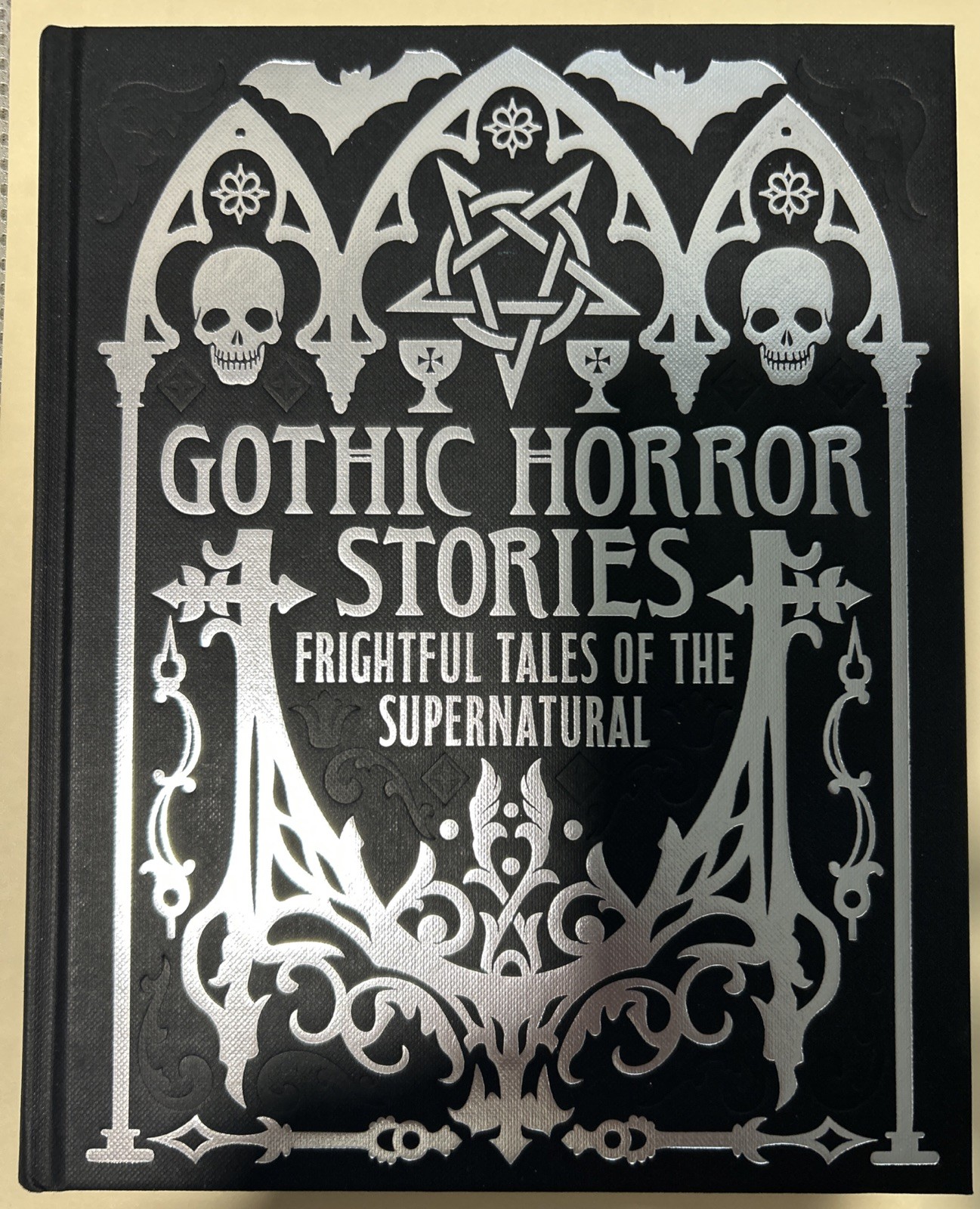 Horror Stories: Shocking Tales of Unspeakable Terror Hardcover Gilded Book