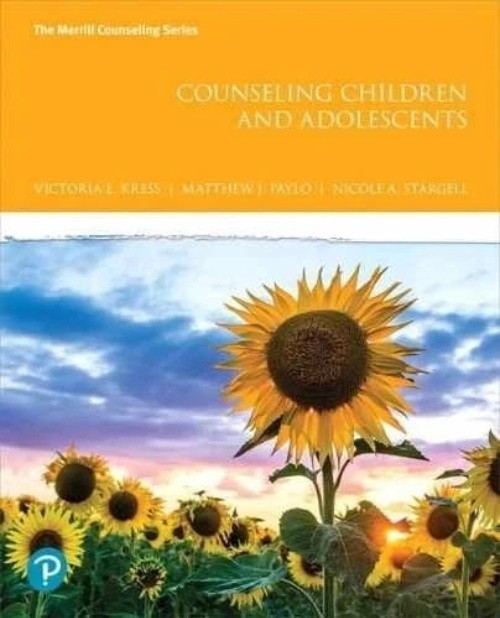 Counseling Children and Adolescents – Paperback, by Kress Victoria; Paylo – Good