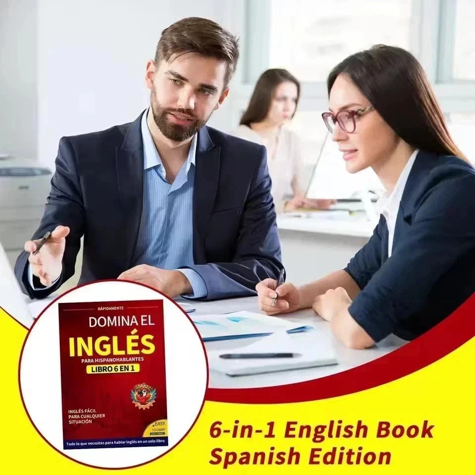 DOMINA EL INGLÉS PARA HISPANOHABLANTES LIBRO 6 EN 1
