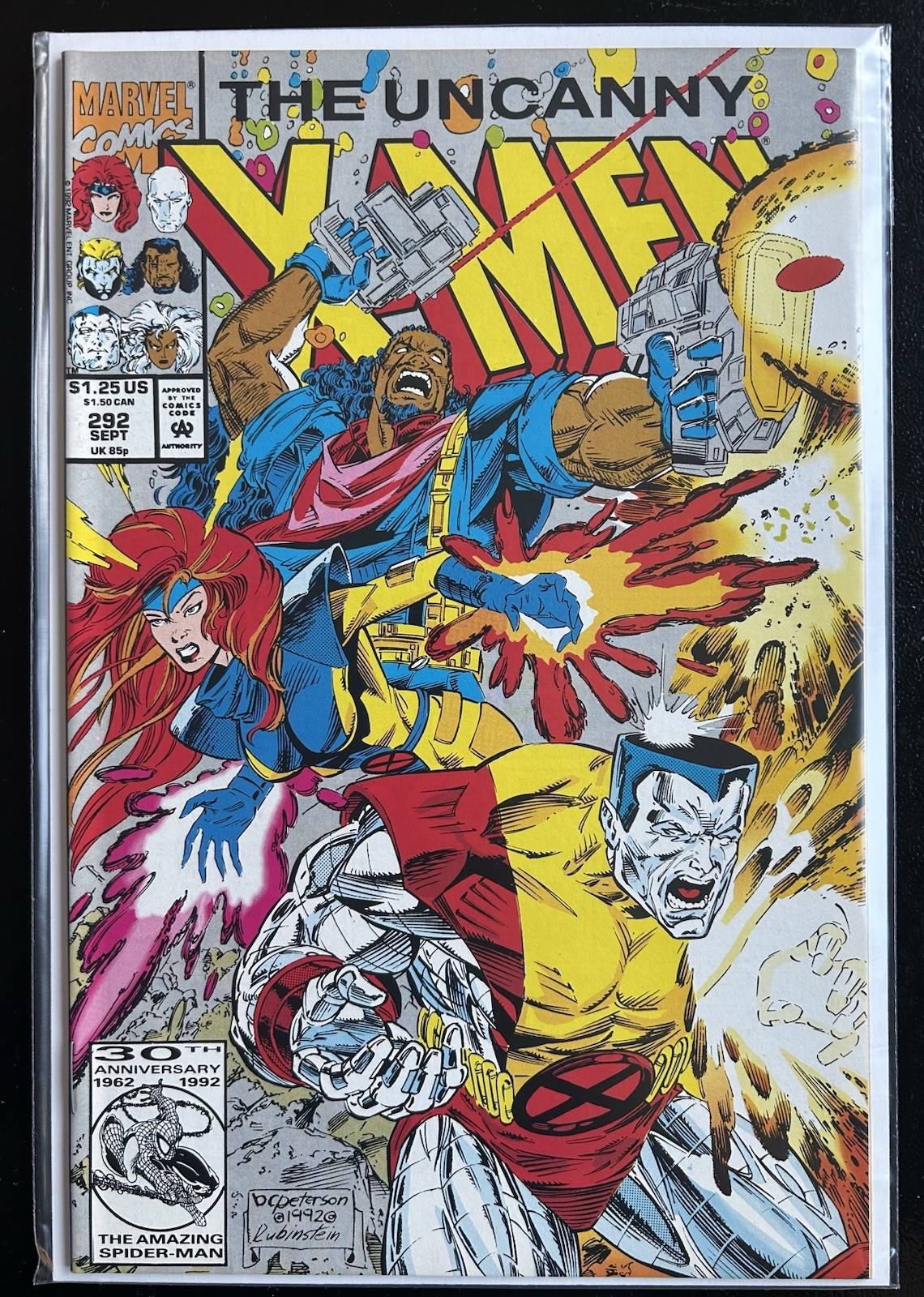 Uncanny X-Men (Vol 1) #292, Sept 92, Direct Edition, BUY 3 GET 15% OFF