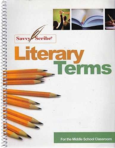 Savvy Scribe Literary Terms For – Spiral-bound, by Carolyn Troxel – Very Good j