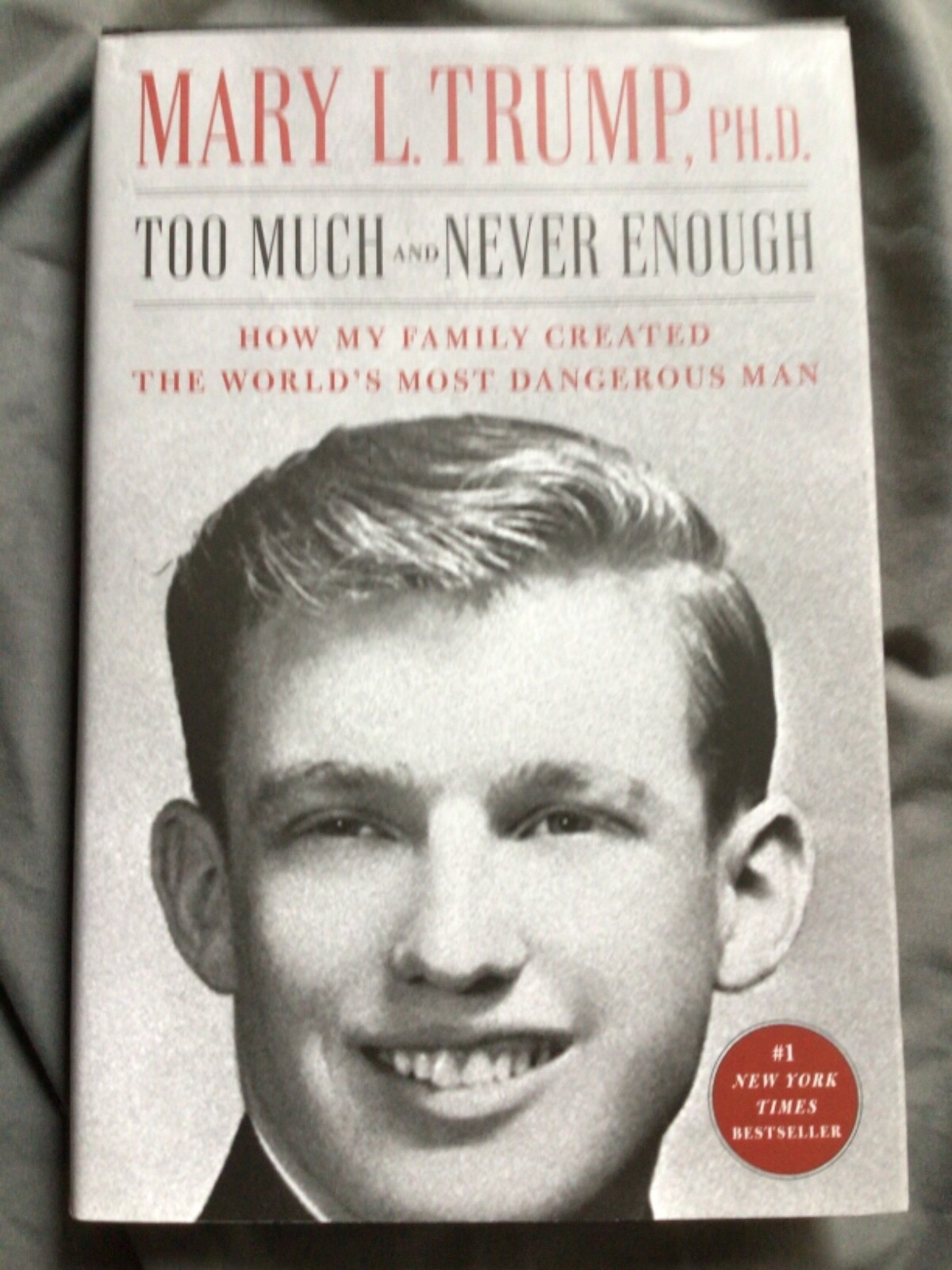 Too Much and Never Enough by Mary L. Trump (2020, Hardcover) Donald Trump