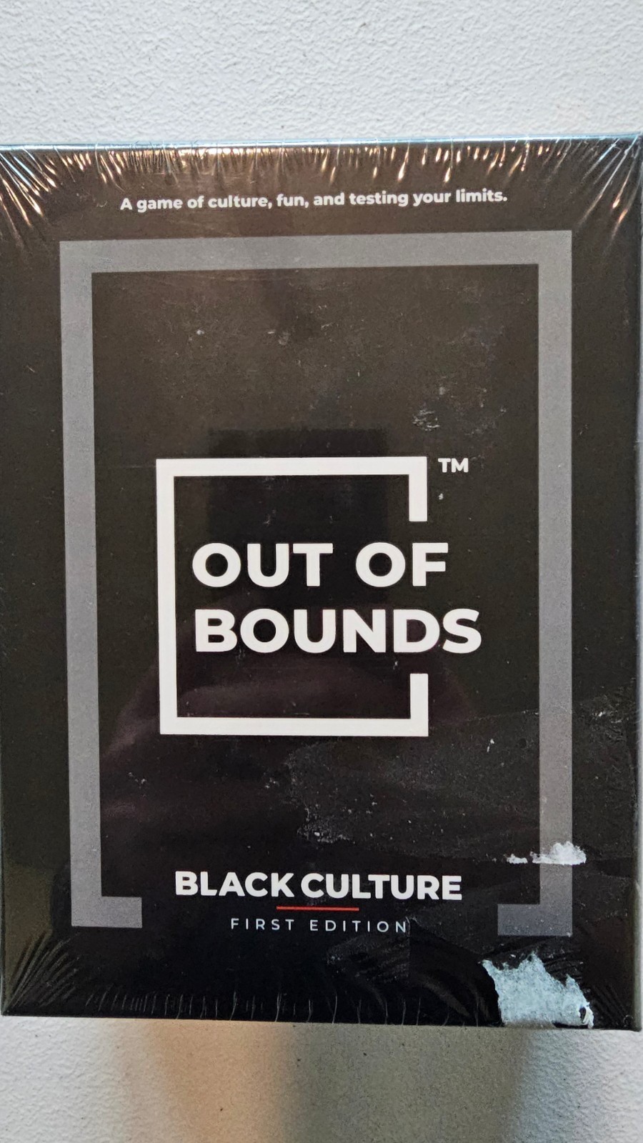 Out of Bounds Black Culture Card Game – First Edition – New Sealed Taboo‐Style