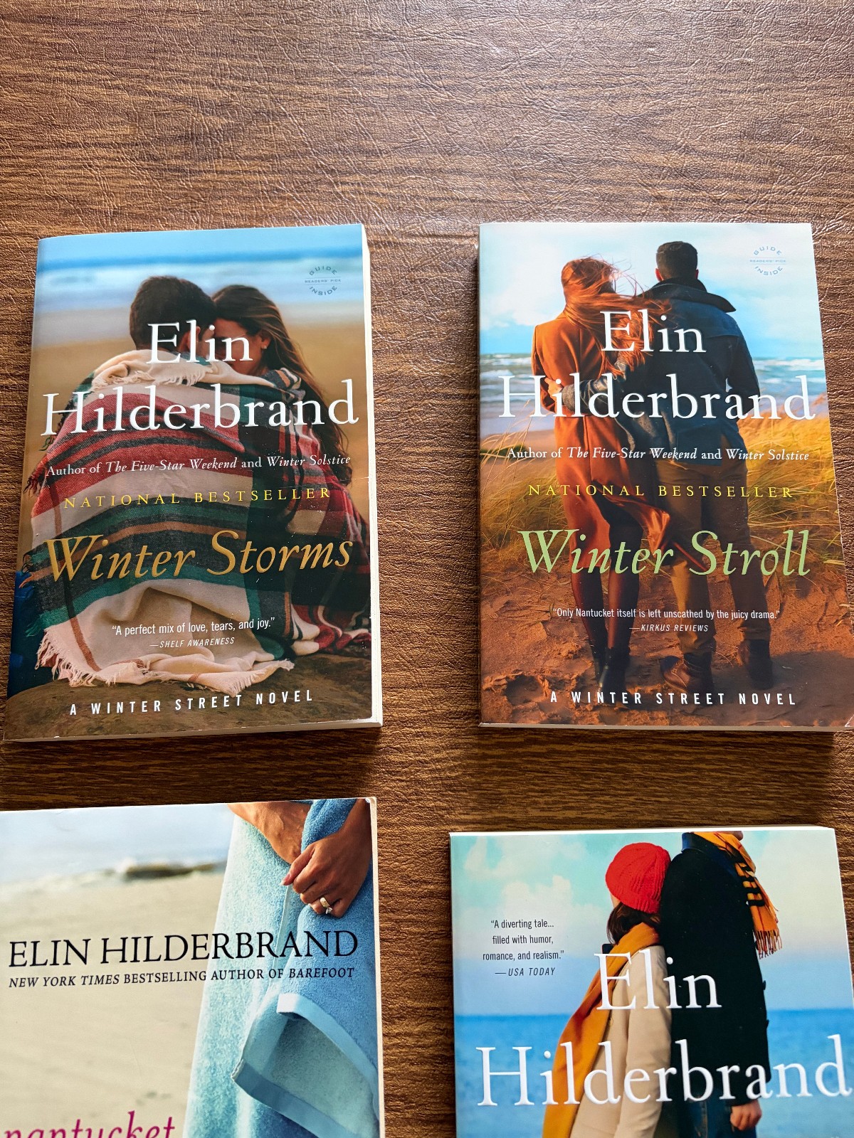 elin hilderbrand books lot of 4