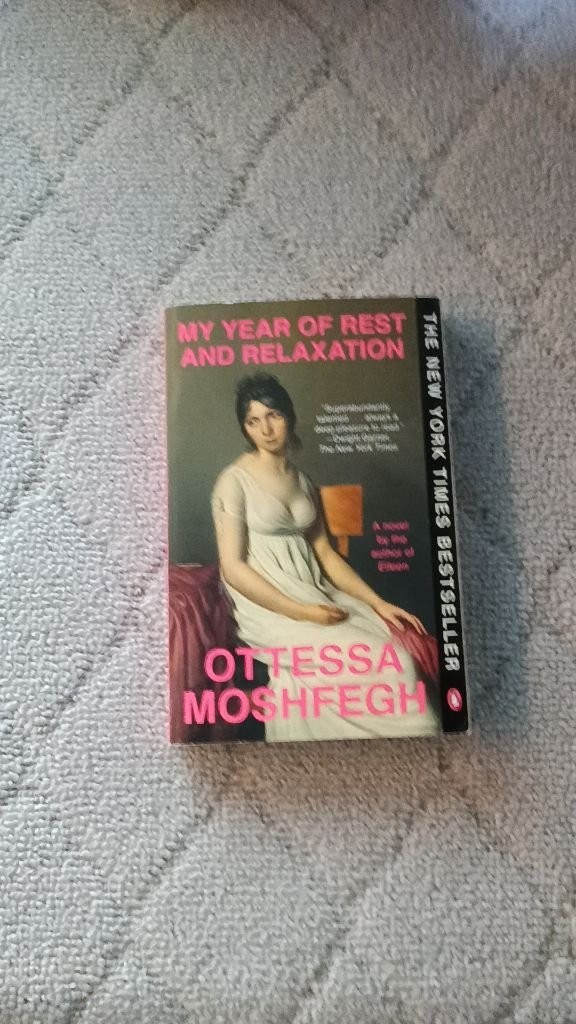 My Year of Rest and Relaxation by Ottessa Moshfegh Paperback Book (2018) [VG]