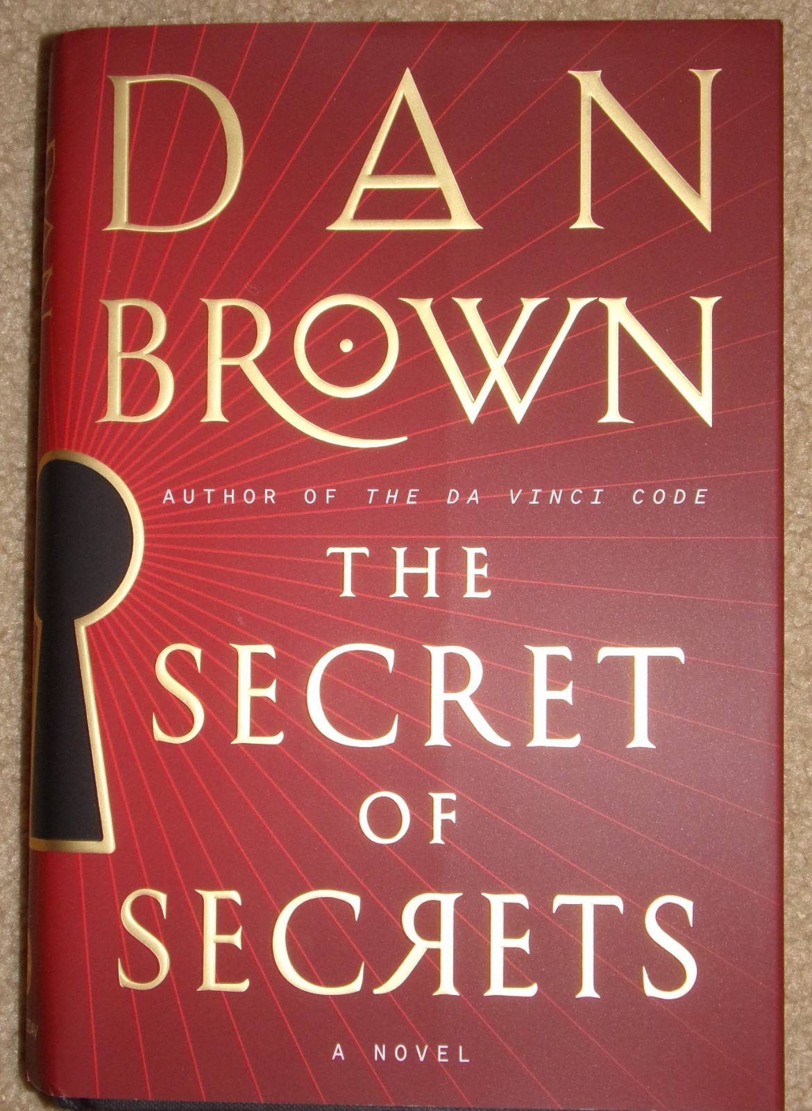 The Secret of Secrets by Dan Brown 2025 Hard Cover