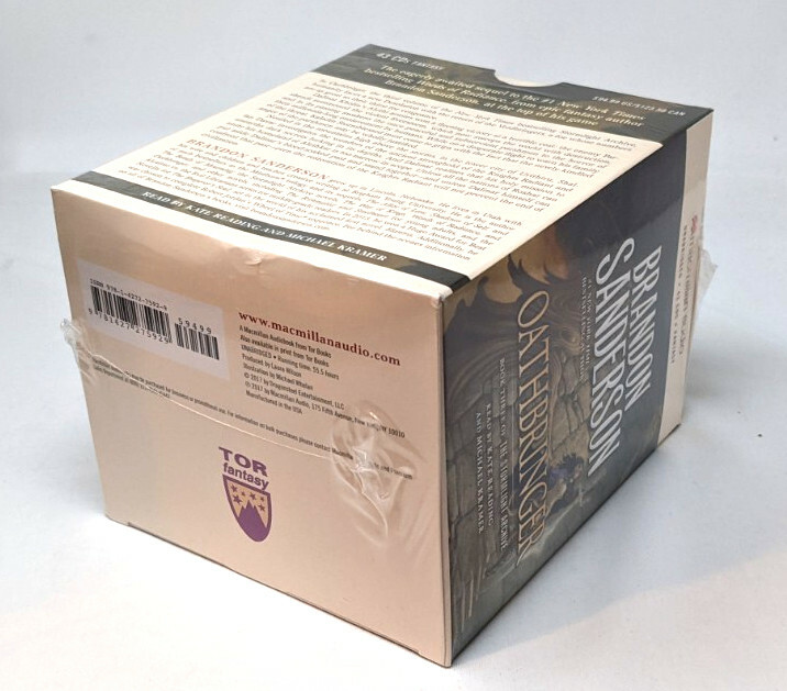 Oathbringer ~ Brandon Sanderson Stormlight Archive Unabridged Audiobook (43 CDs)