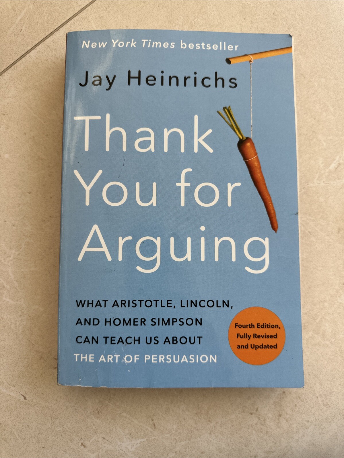 Thank You For Arguing Book By Jay Heinrichs