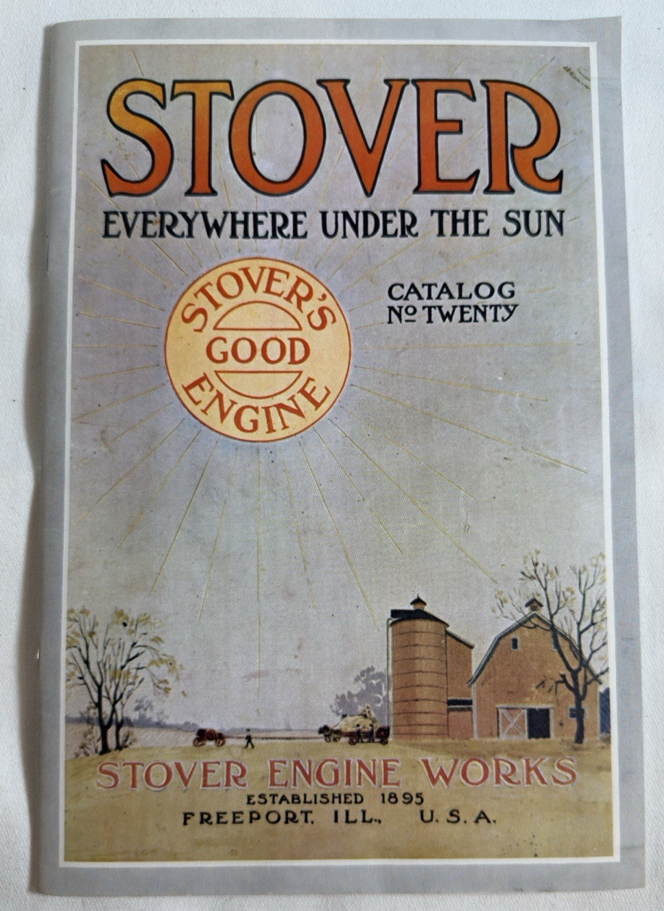 Stover Engine Works Catalog No. Twenty (20) – 22 Page Reprint – Early 1900s