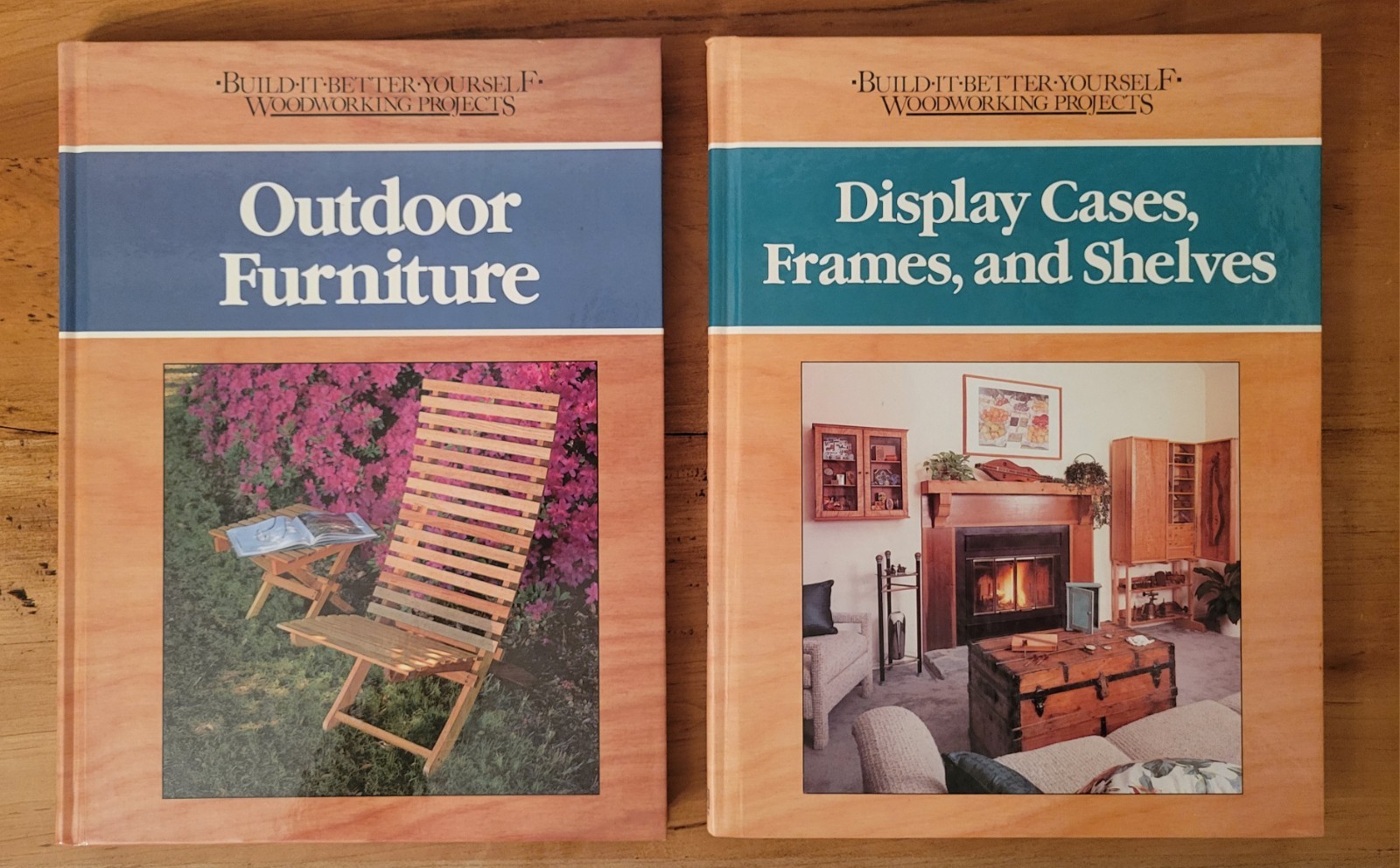 Lot of 3 Build It Better Yourself – DYI – Woodworking Projects- Furniture & Case