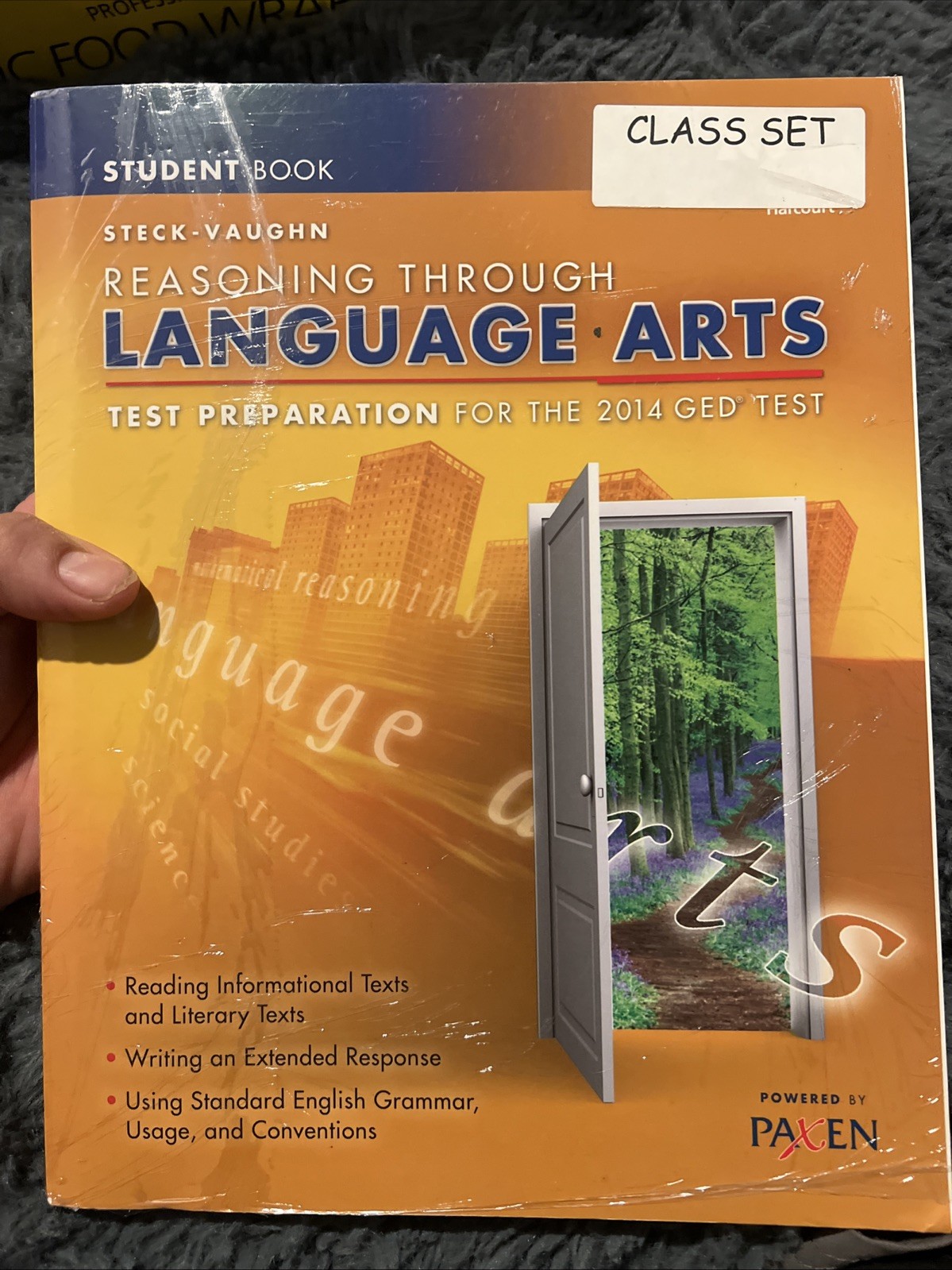 Student Book Steck-Vaughn GED Reasoning Through Language Arts 2014 GED B-670