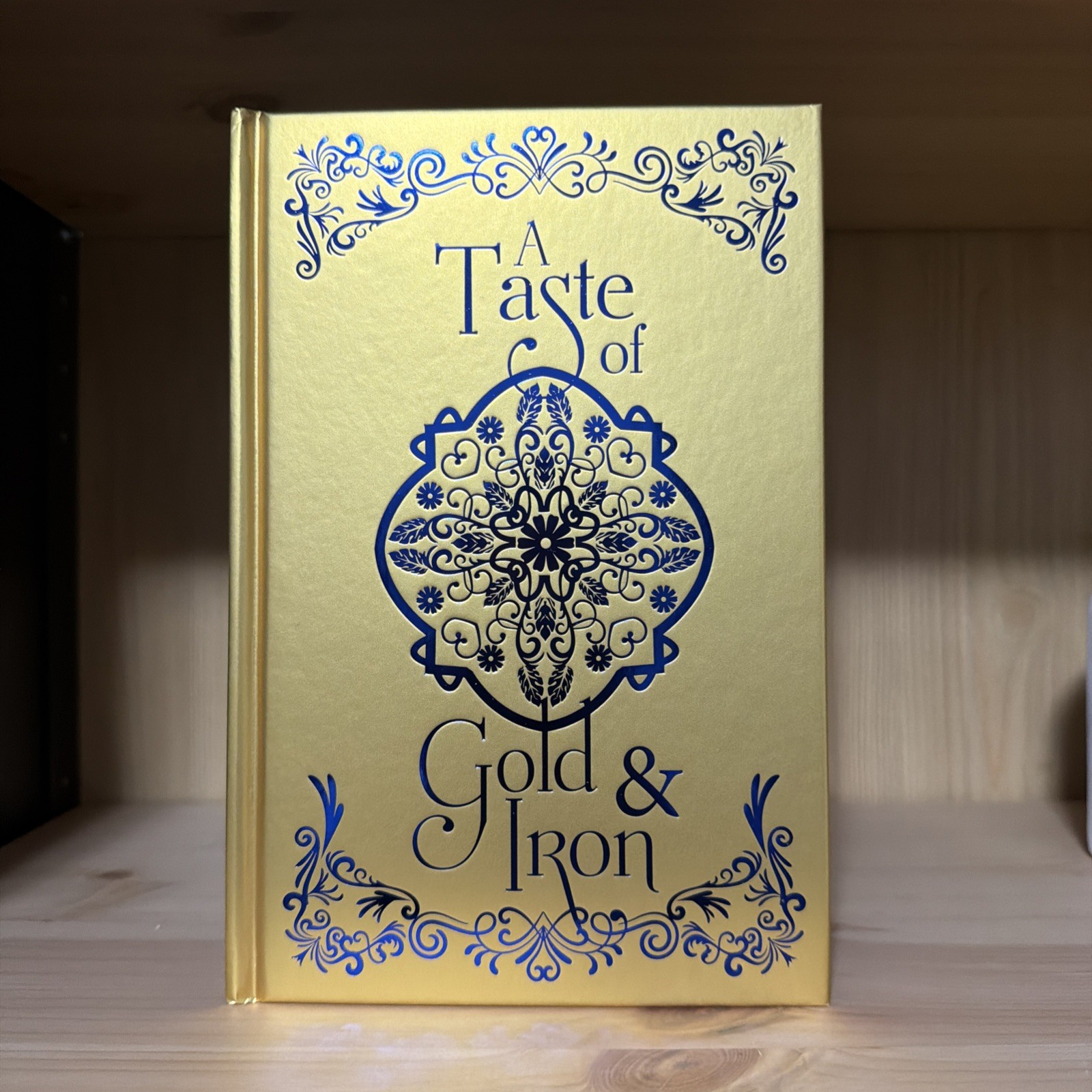 A Taste of Gold and Iron by Alexandra Rowland – Signed – Bookish Box – VG+