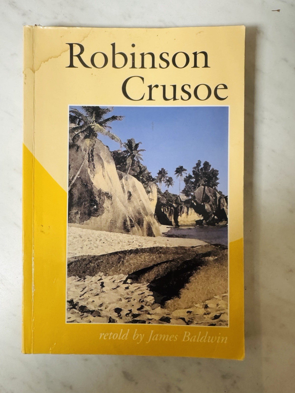 Robinson Crusoe by James Baldwin, Calvert School, Paperback, Adventure, 1905