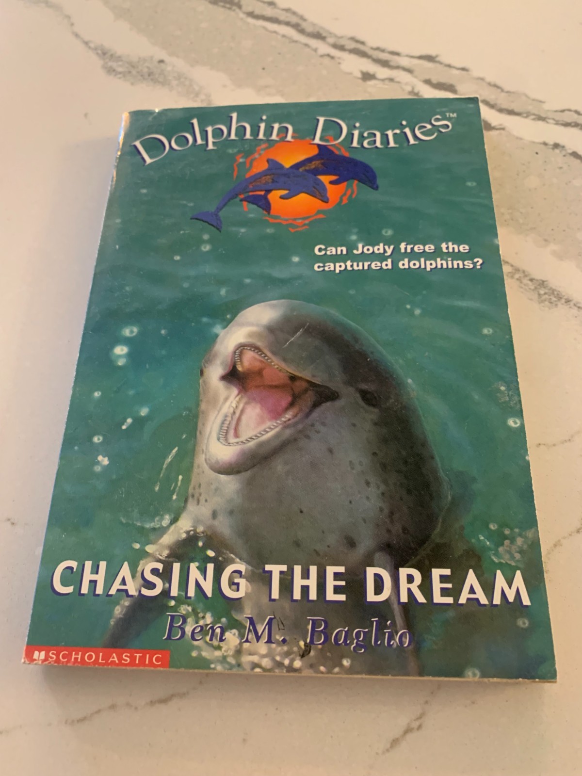 Chasing the Dream Dolphin Diaries Paperback Baglio, Ben Elementary School Middle