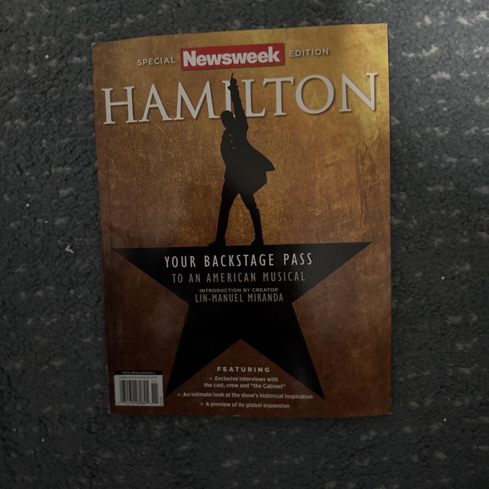 Hamilton Special Newsweek Edition Magazine Musical Lin-Manuel Miranda