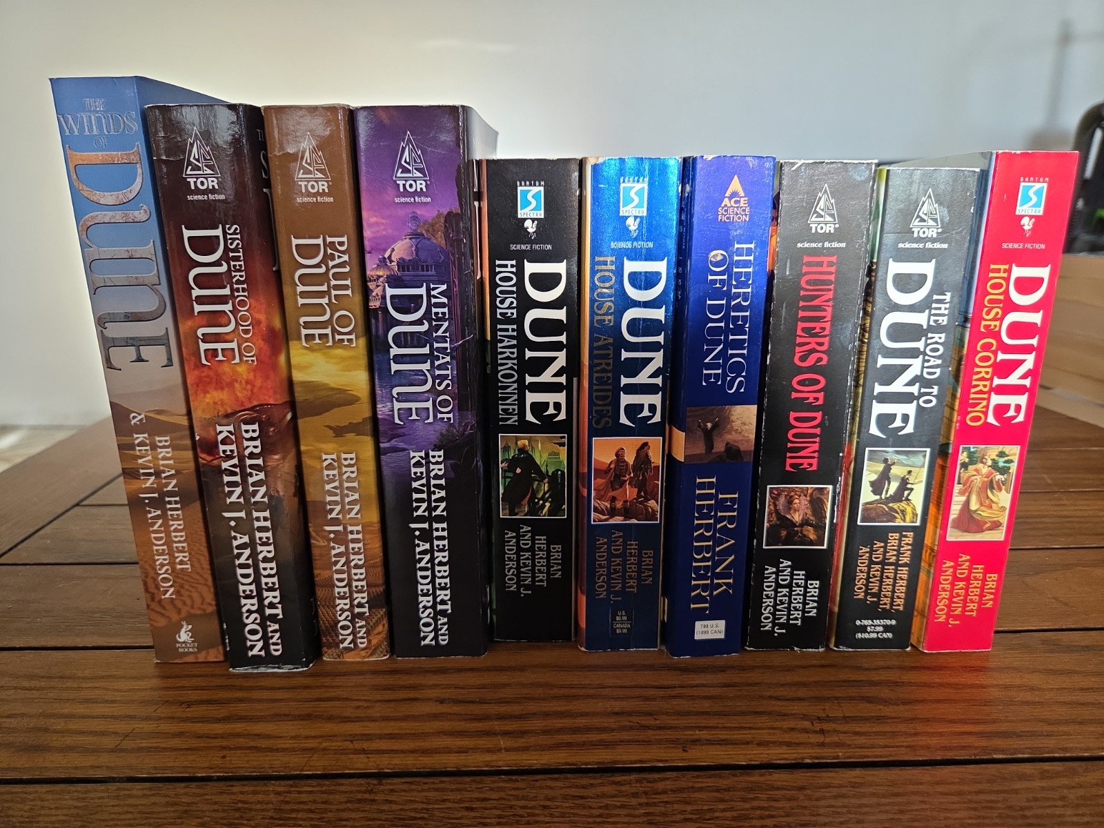 Dune Collection 10 Paperbacks Brian Herbert, Kevin J Anderson MINT