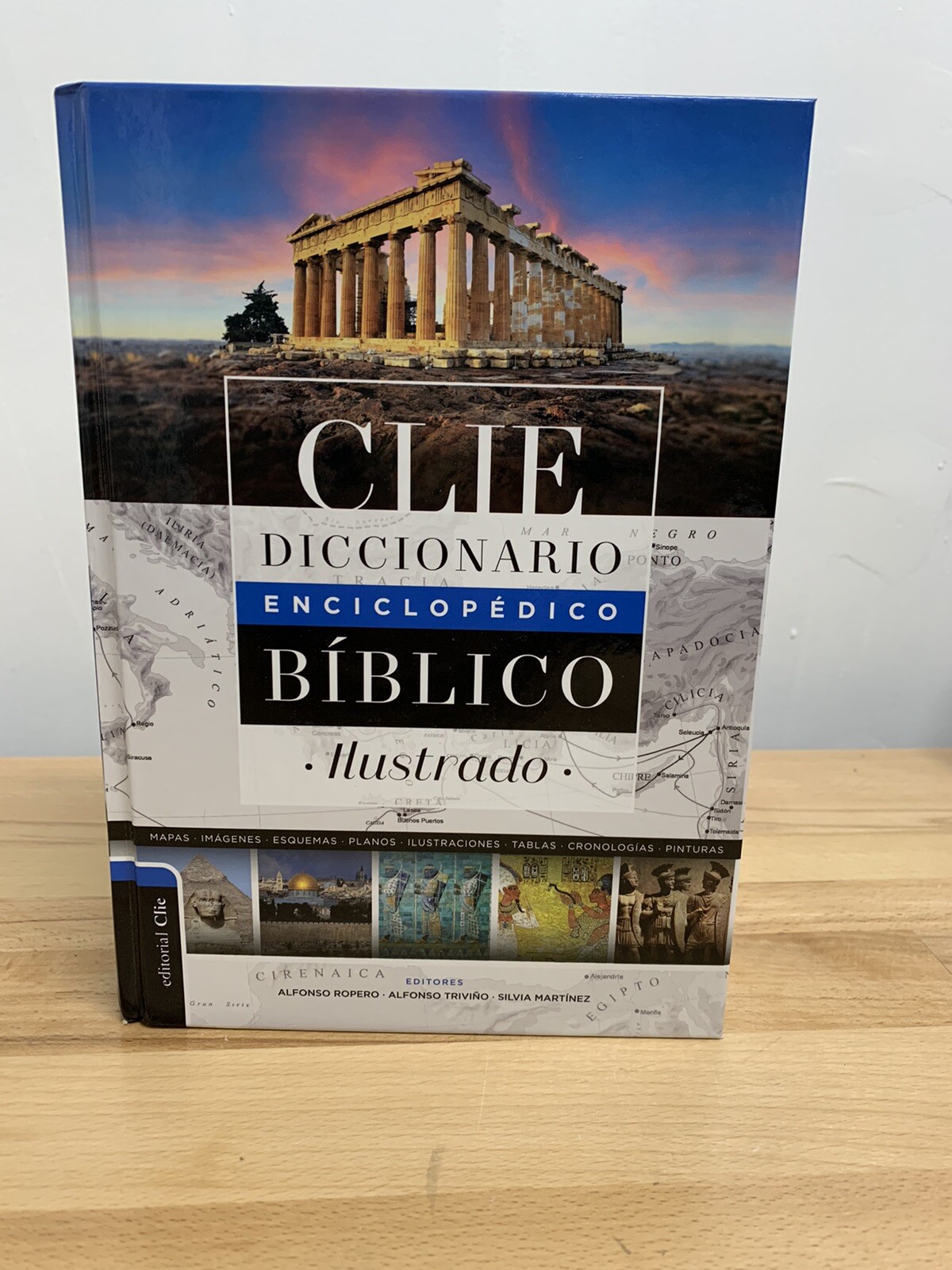 Diccionario enceclopedico BIBLICO ilustrado tapa dura alfonzo ropero