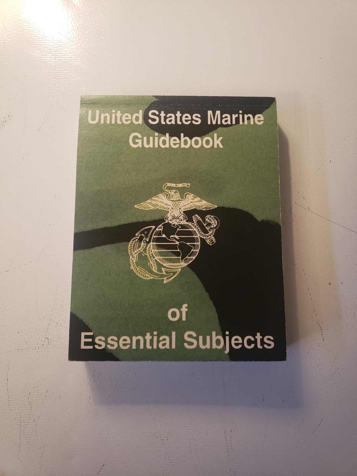 United States Marine Guidebook or Essential Subjects New