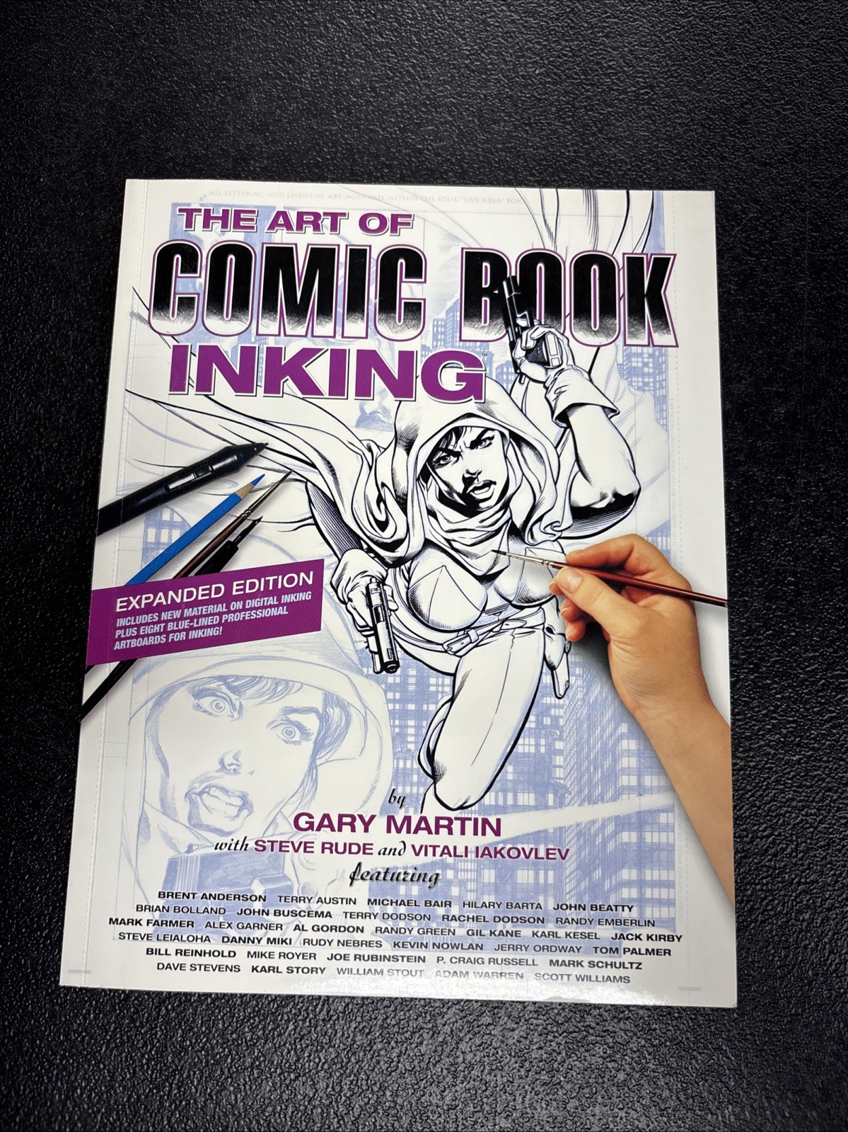 The Art of Comic Book Inking Third Edition Gary Martin Soft Cover 2019
