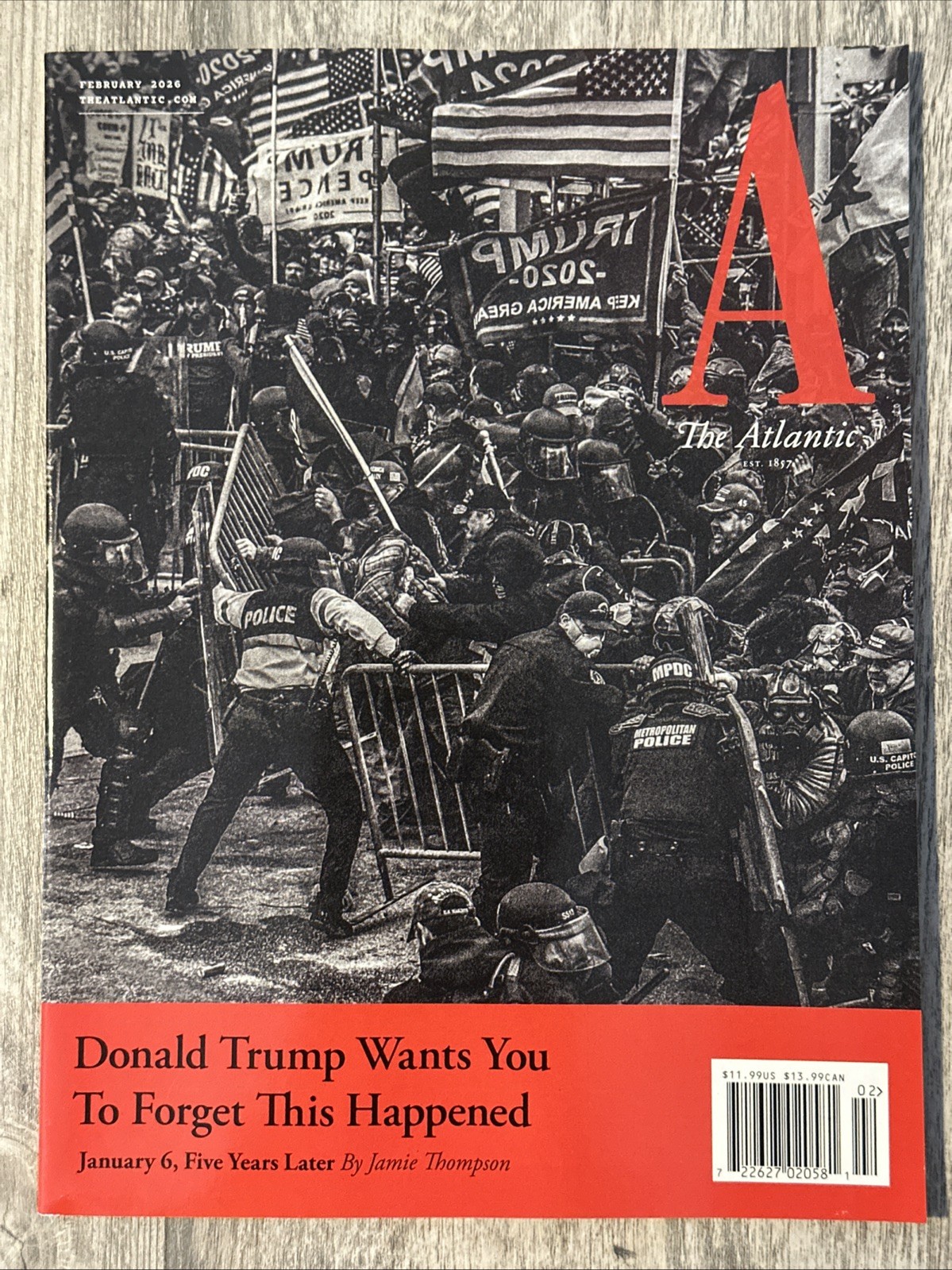 THE ATLANTIC MAGAZINE FEBRUARY 2026 JANUARY 6 FIVE YEARS LATER