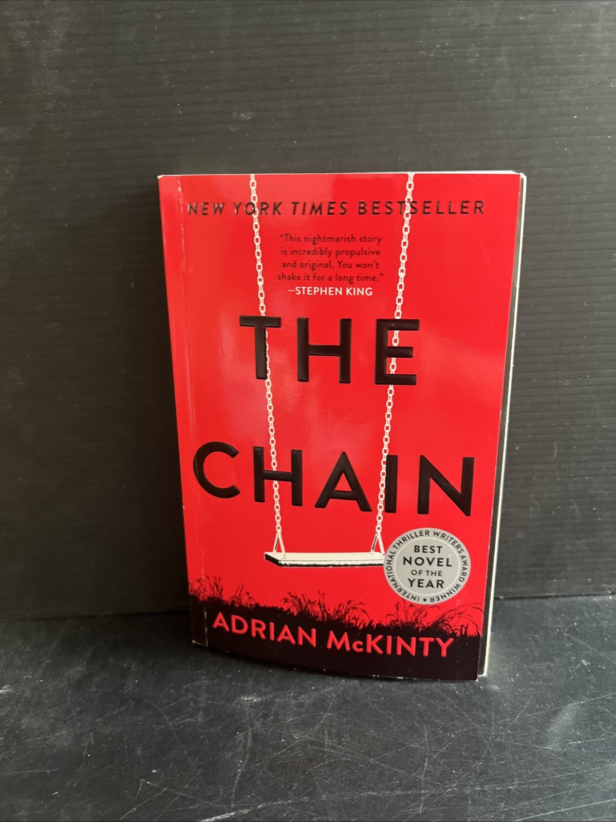 SIGNED The Chain by Adrian McKinty Trade PB 2019 Crime Novel