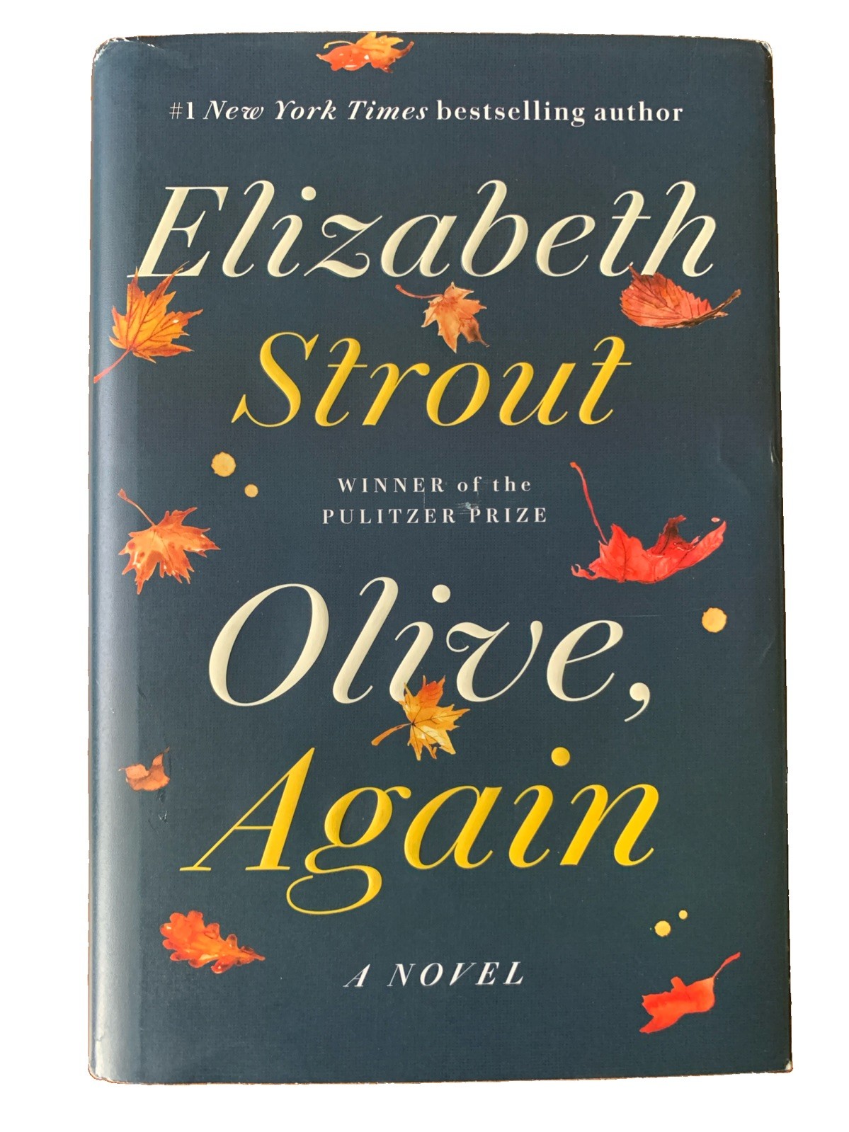 Olive, Again a Novel by Elizabeth Strout (2019, Hardcover) Signed