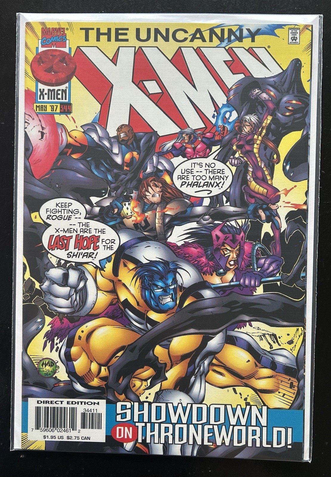 Uncanny X-Men (Vol 1) #344, May 97, Marvel Comics, BUY 3 GET 15% OFF