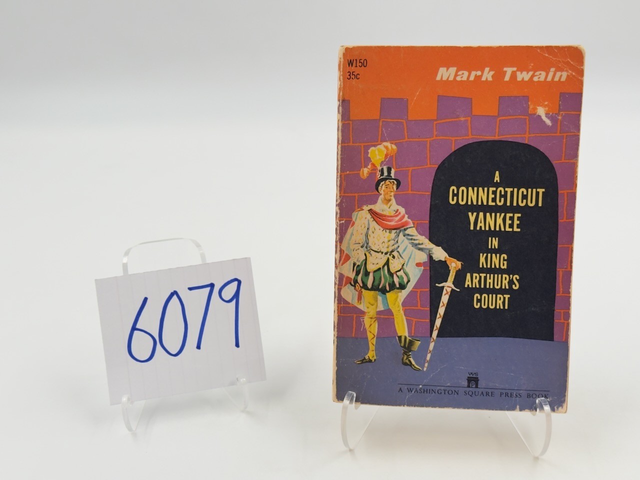 Connecticut Yankee in King Arthurs Court Mark Twain Washington Square Press 1960