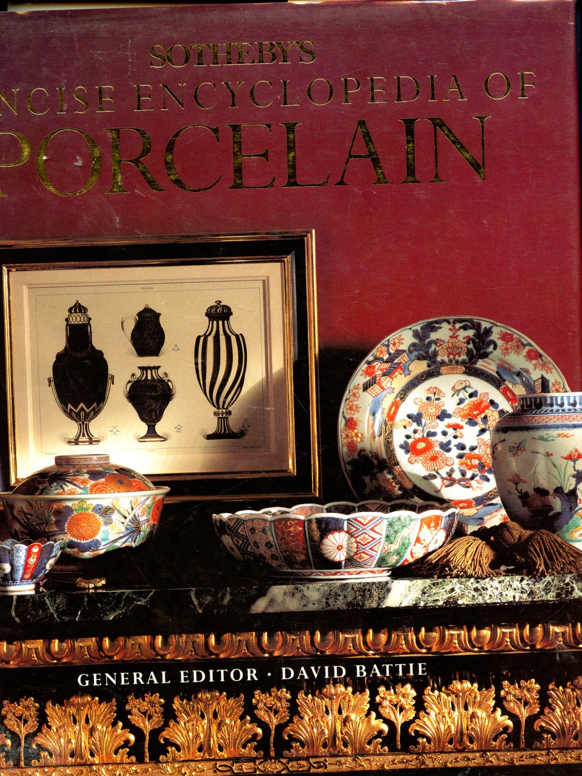 Sotheby’s Concise Encyclopedia of Porcelain, HC Book, 1990, Nice Condition