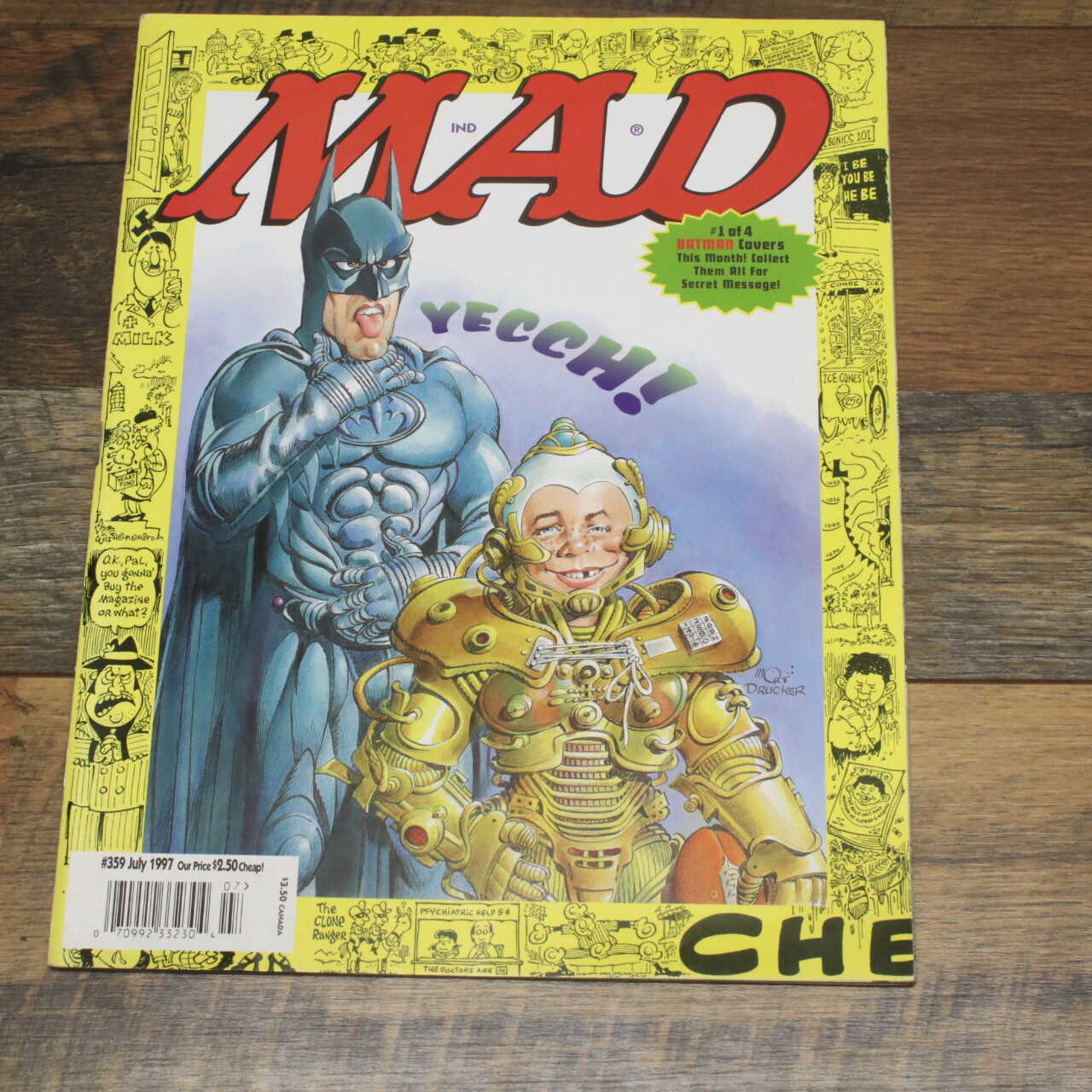MAD Magazine [July:1997] #359 Batman & Robin