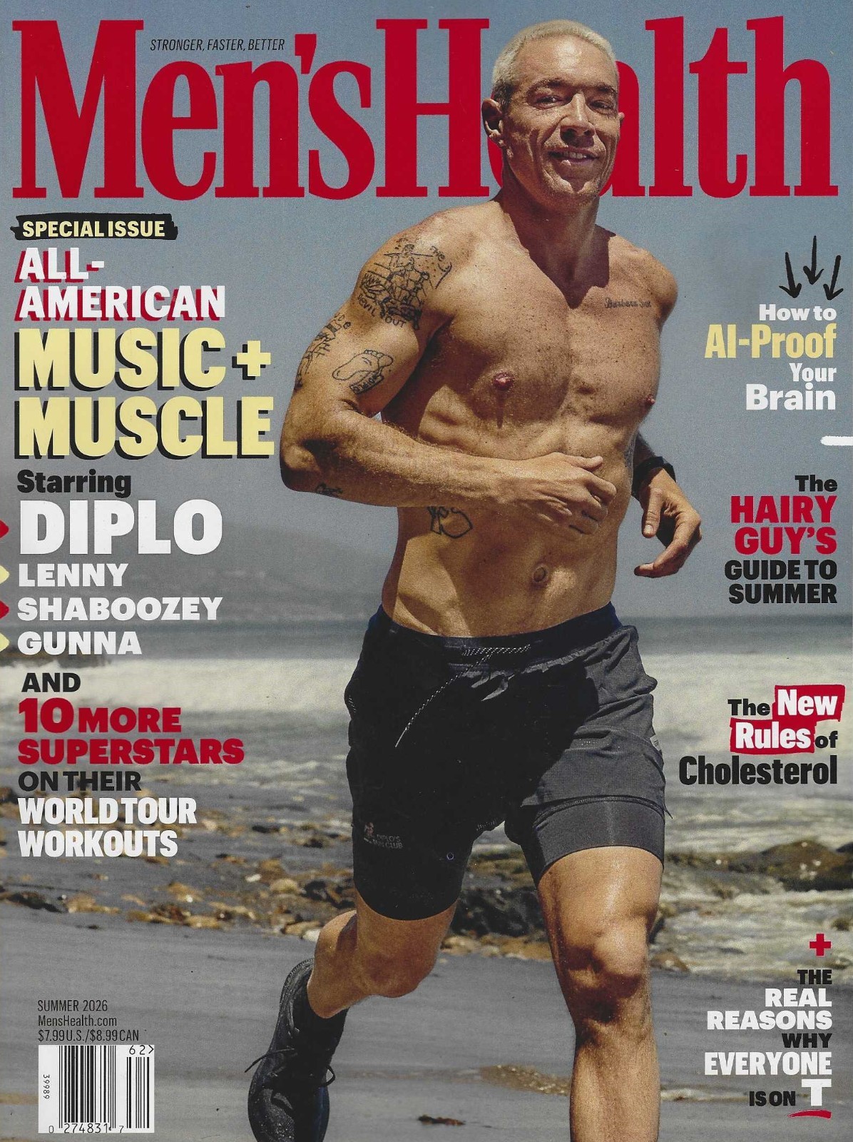 Men’s Health Magazine Summer 2026: Diplo