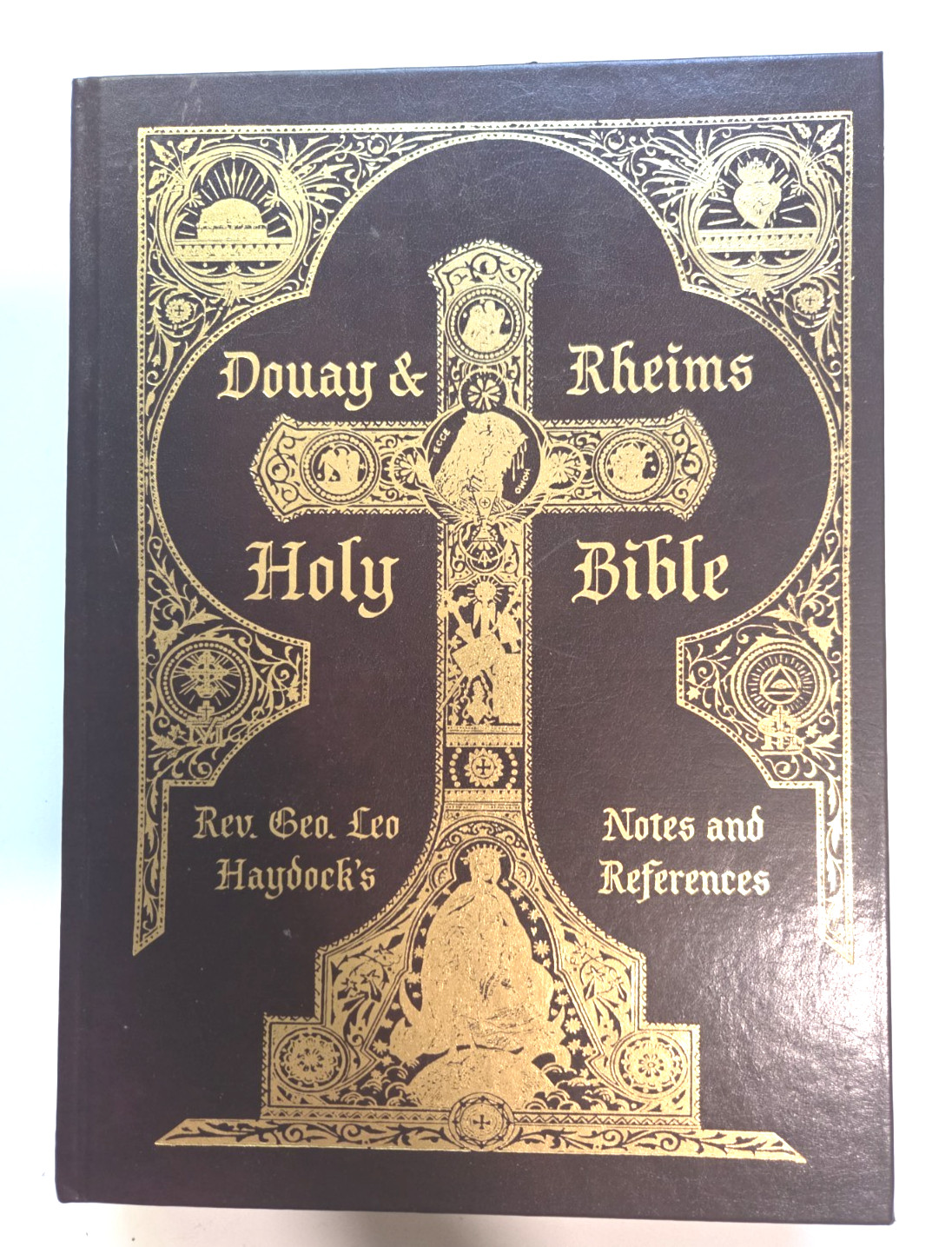 2019 Douay & Rheims Holy Bible Rev. Geo. Leo Haydock Illus Hardcover English