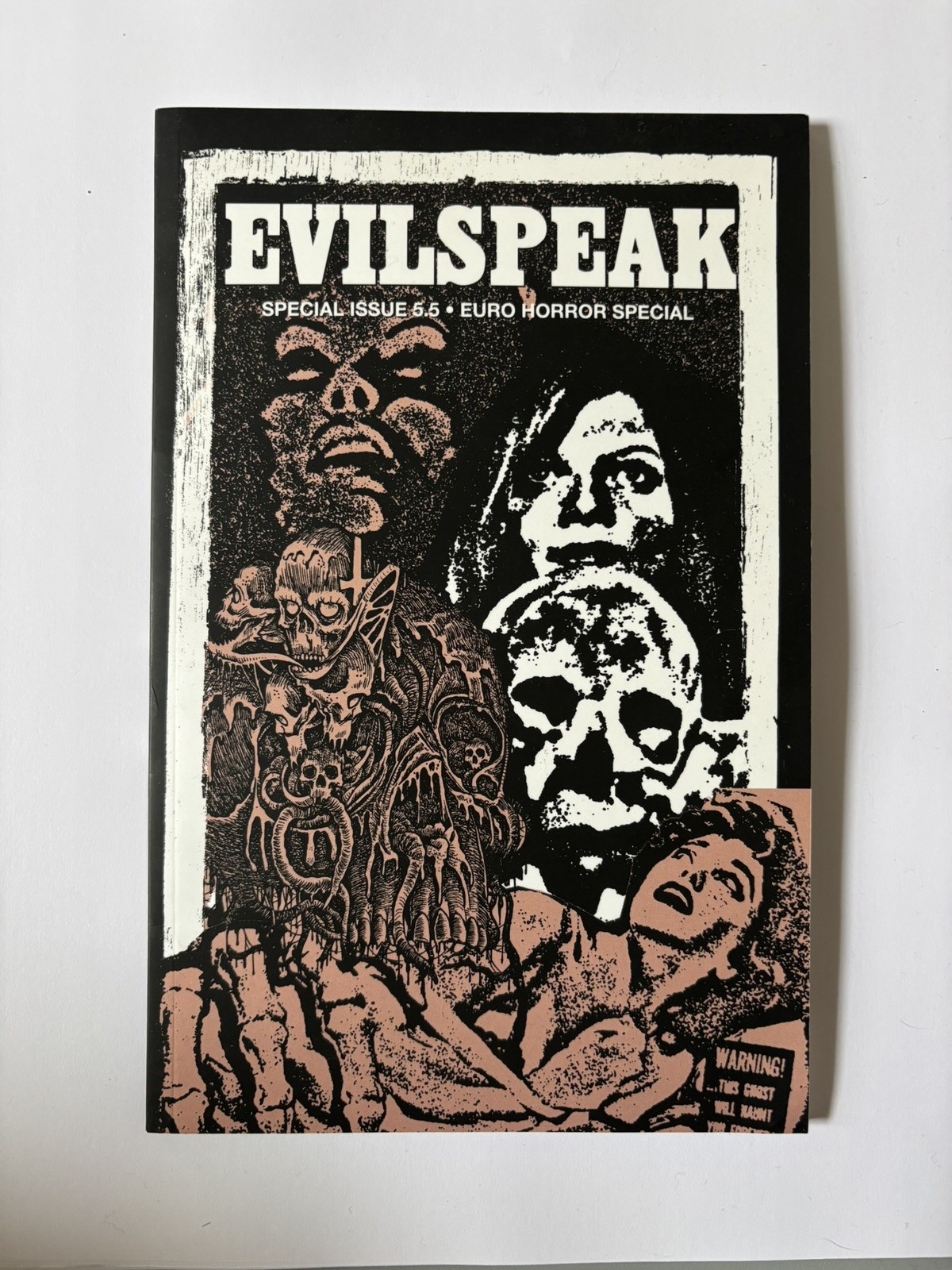 EvilSpeak Horror Magazine * Special Issue No. 5.5 * Euro Horror * Gore * Zine