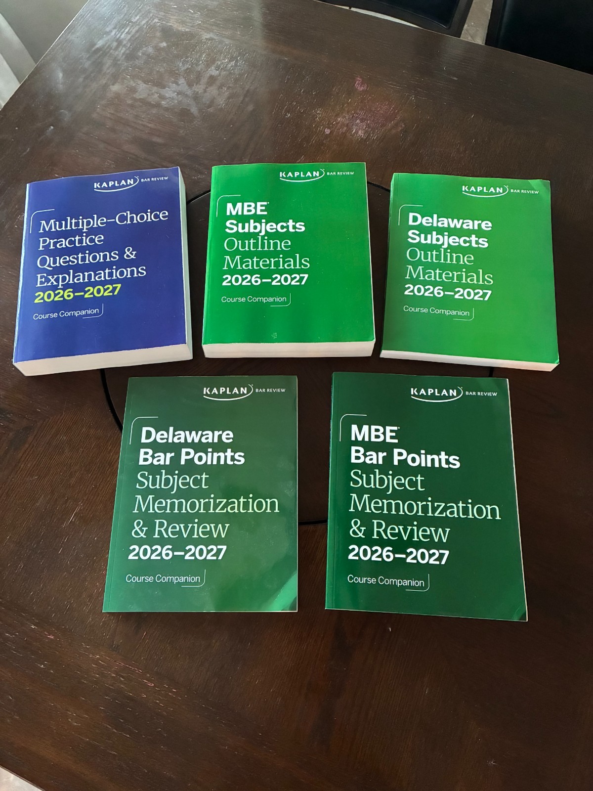 Kaplan Bar Exam Review Books 2026-2027 new